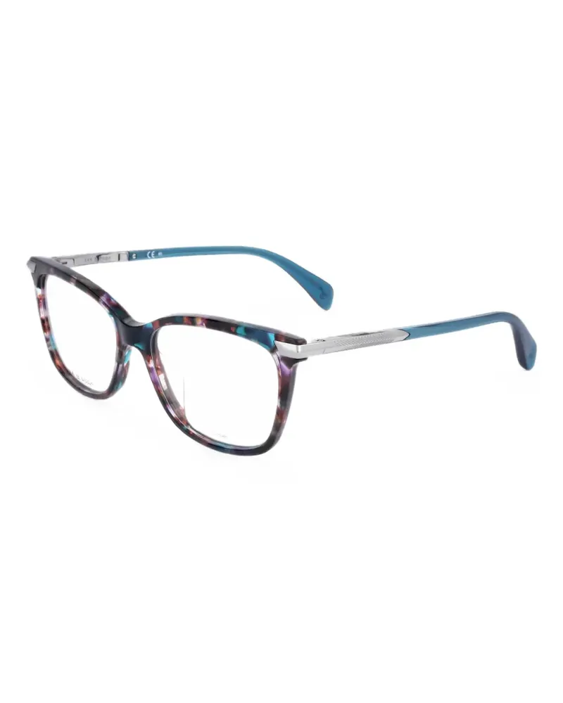 Rag & Bone Eckige Brille in Schildpattoptik - Violett Violett
