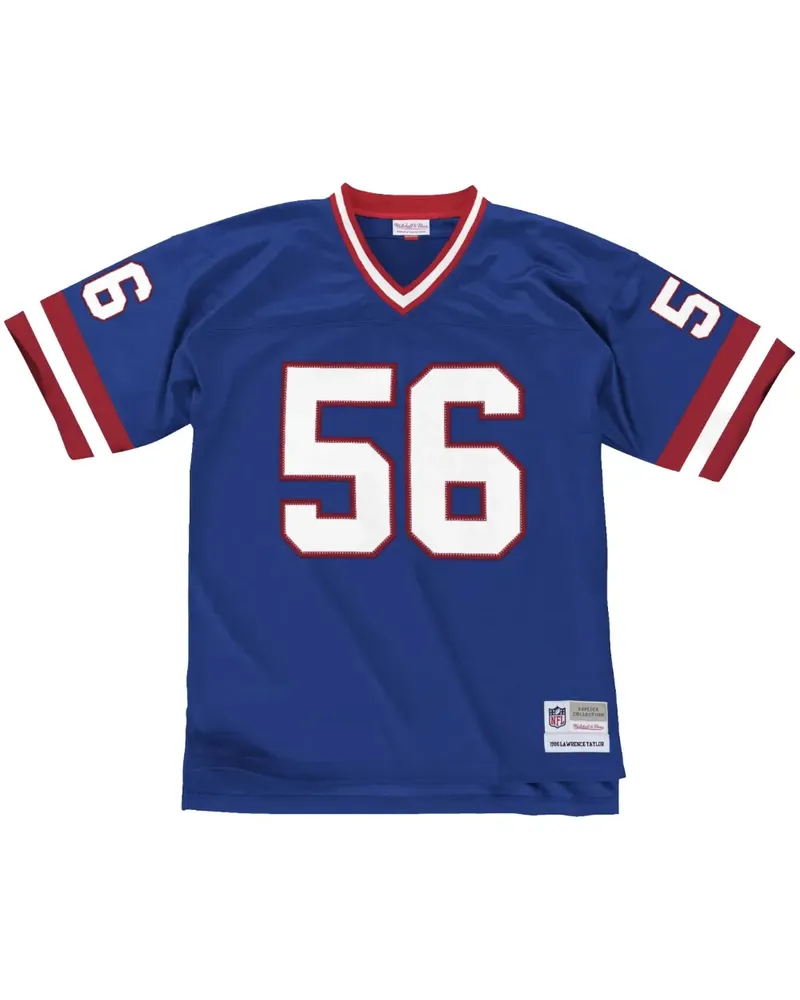 Mitchell & Ness NBA NY Giants 86 Lawrence Taylor Legacy T-Shirt - Blau Blau