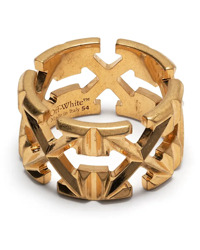OFF-WHITE Arrows Ring - Gold Gold