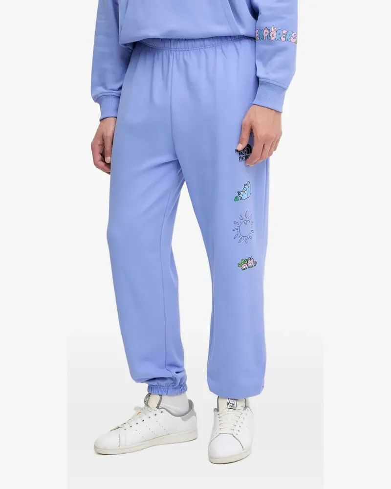 The North Face Mountain Cleanup cotton track pants - Blau Blau