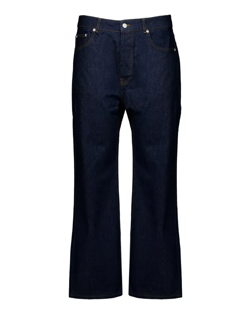 Officine Generale straight-leg jeans - Blau Blau