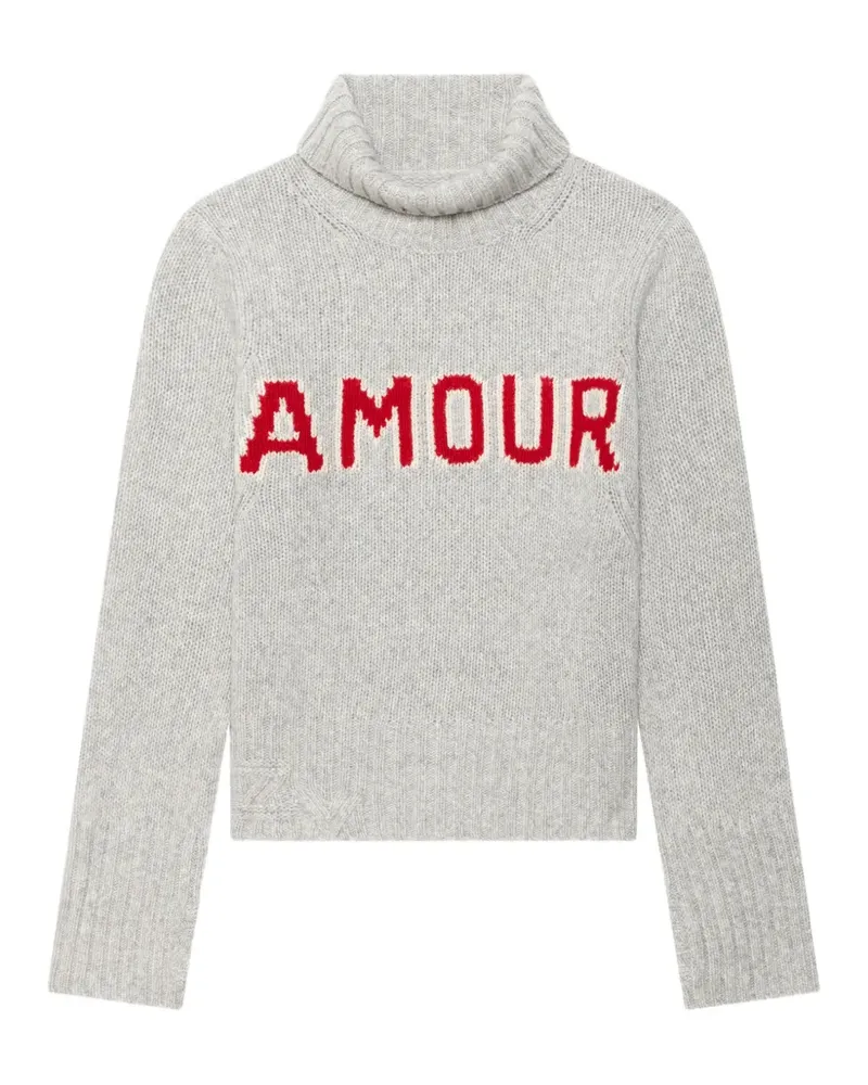 Zadig & Voltaire Amour Rollkragenpullover - Grau Grau