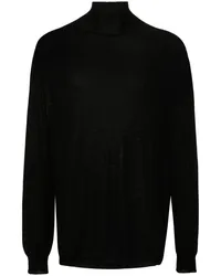 Rick Owens Oversized Turtle Pullover Schwarz