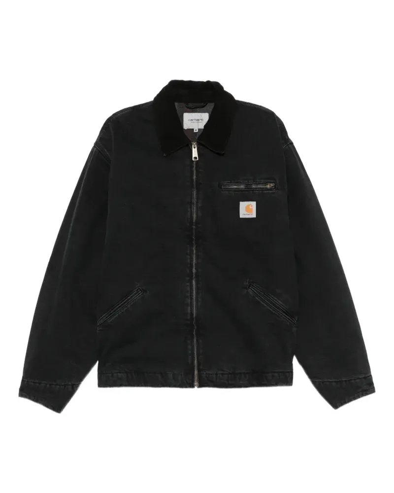 Carhartt WIP Jacke mit Cordkragen - Schwarz Schwarz