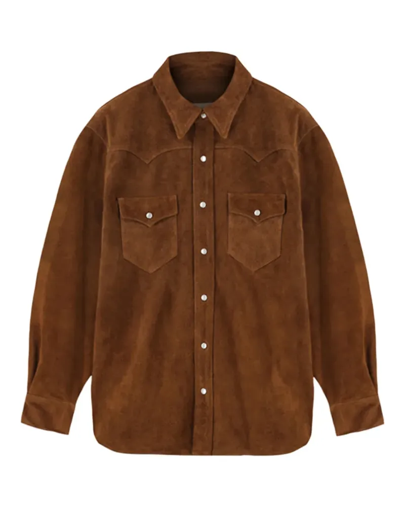 Fortela patch-pocket shirt - Braun Braun