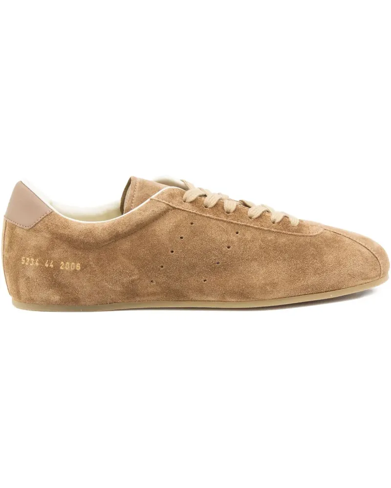 Common Projects Sneakers aus Wildleder - Nude Nude