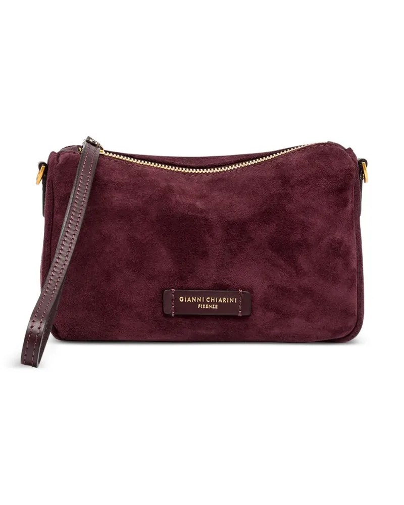 Gianni Chiarini Nora suede clutch bag - Violett Violett