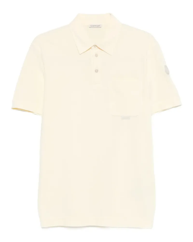Moncler Klassisches Poloshirt - Nude Nude