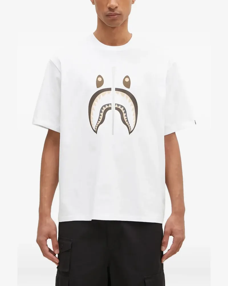 BAPE Shark #2 T-Shirt - Weiß Weiß