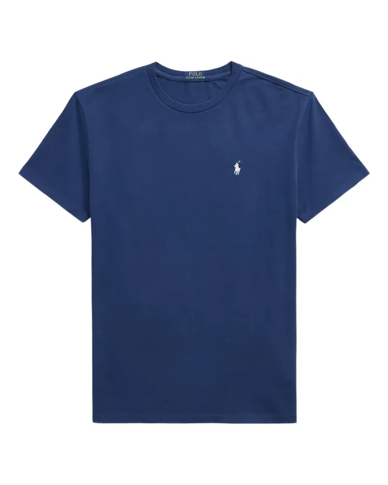 Ralph Lauren T-Shirt mit Pony-Stickerei - Blau Blau
