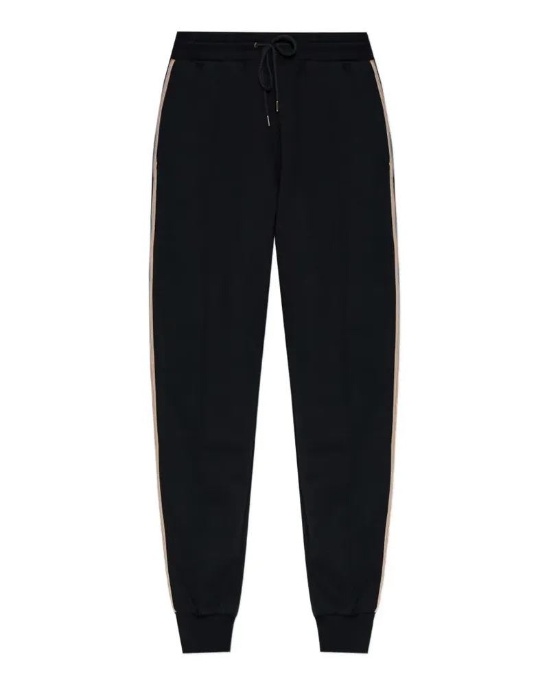 Paul Smith side-stripe track pants - Schwarz Schwarz