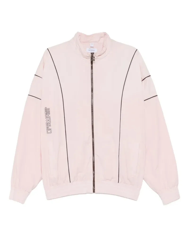 OFF-WHITE Jacke mit Logo-Stickerei - Rosa Rosa