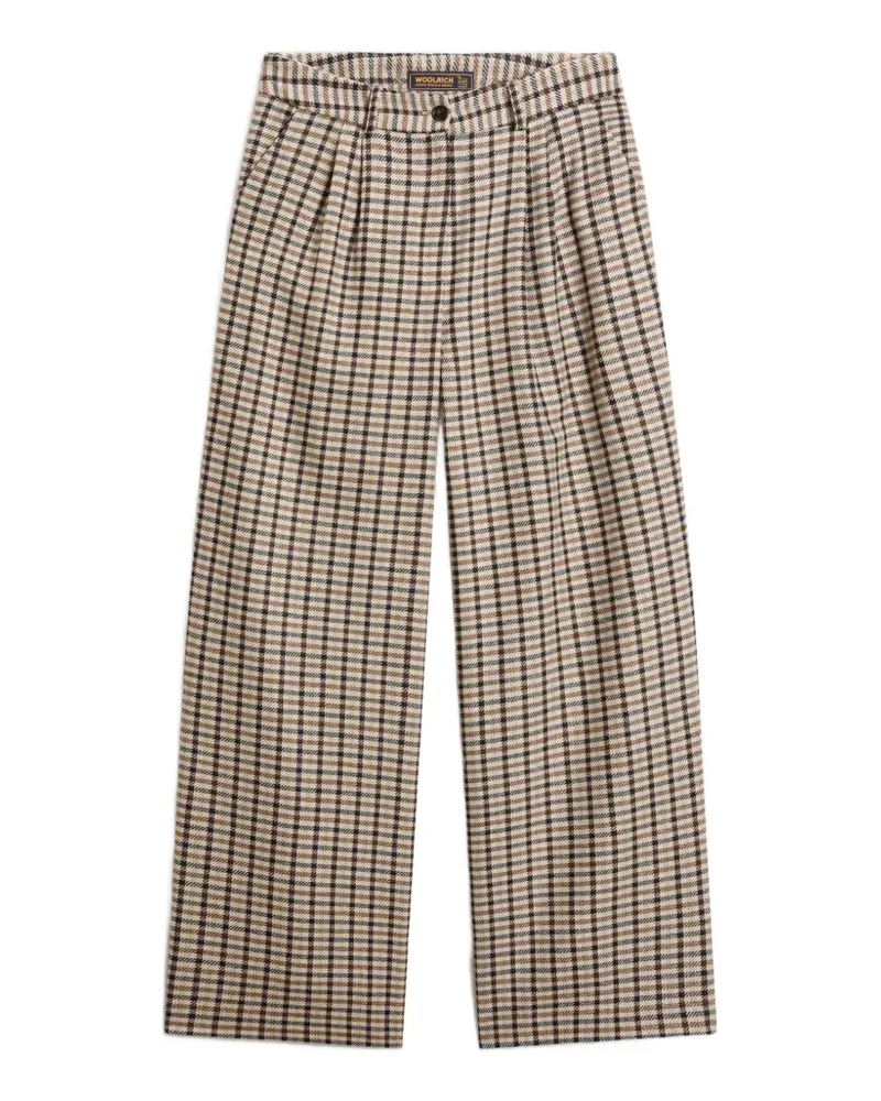 Woolrich Karierte Hose - Nude Nude