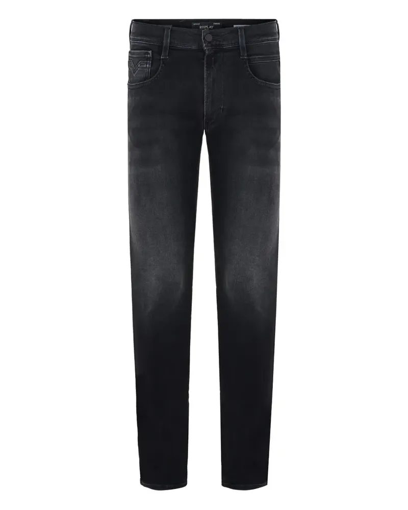 Replay Ausgeblichene Jeans - Schwarz Schwarz