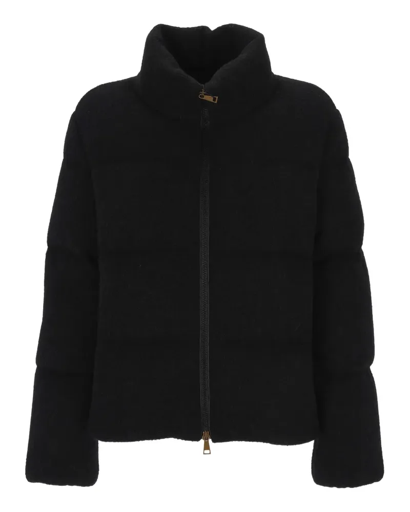 Moncler Daunenjacke mit Stehkragen - Schwarz Schwarz