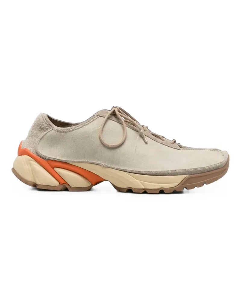 Our Legacy Klove Sneakers aus gewachstem Rindsleder - Nude Nude