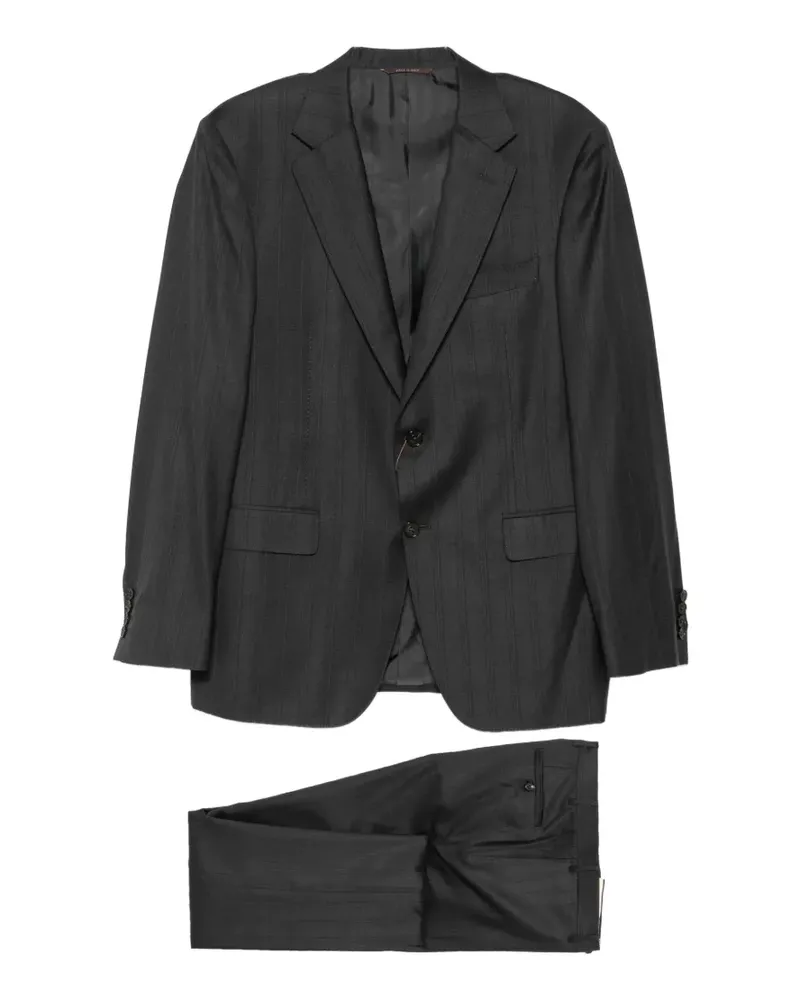 Canali Anzug mit Nadelstreifen - Grau Grau