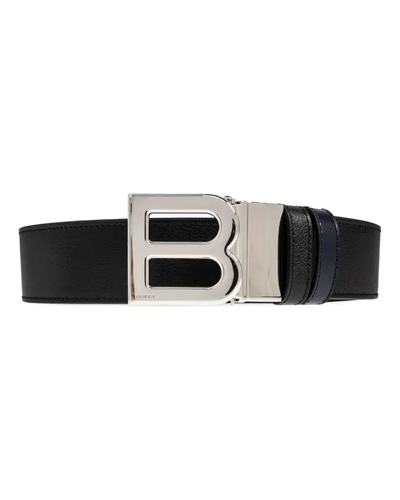 Bally B Bold reversible belt - Schwarz Schwarz