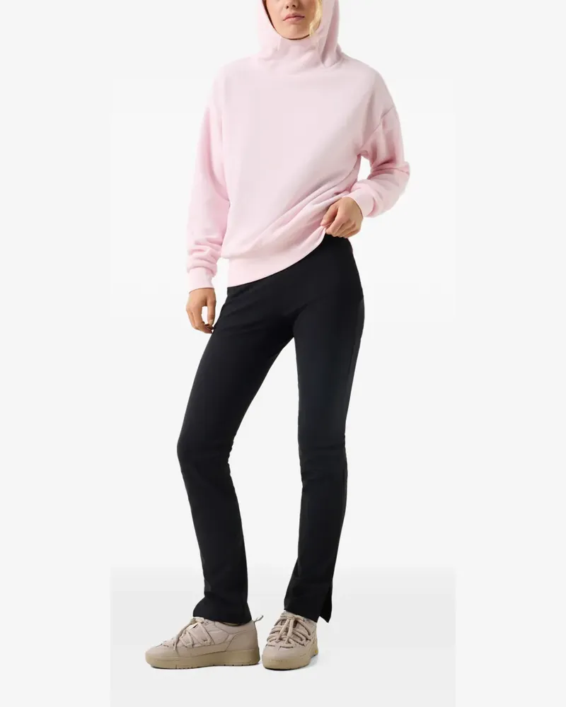 Bogner Fire & Ice Iva fleece logo-patch hoodie - Rosa Rosa