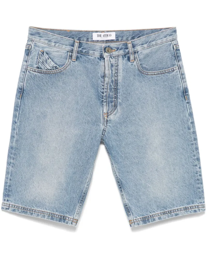 ATTICO Klassische Jeans-Shorts - Blau Blau