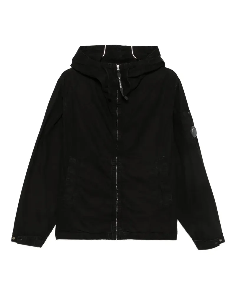 C.P. Company Micro-Reps Lens-detail jacket - Schwarz Schwarz