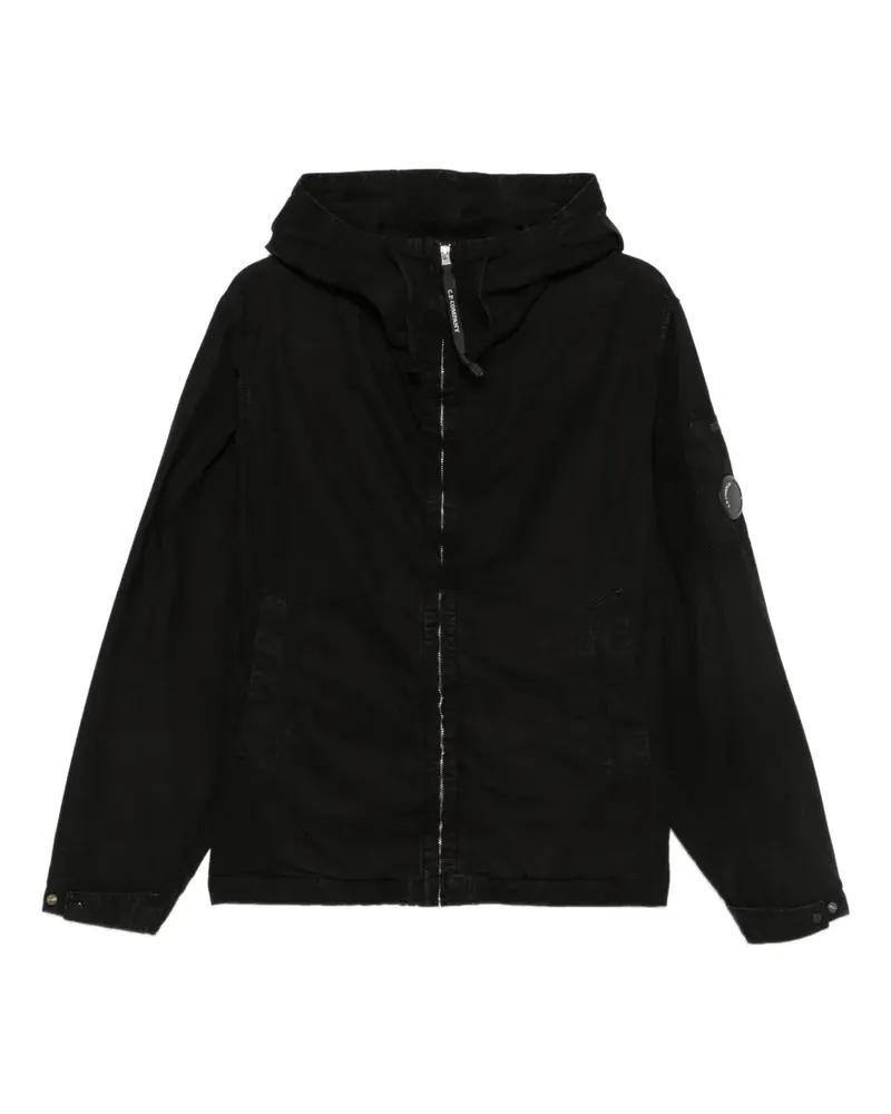C.P. Company Micro-Reps Jacke mit Linsen-Detail - Schwarz Schwarz