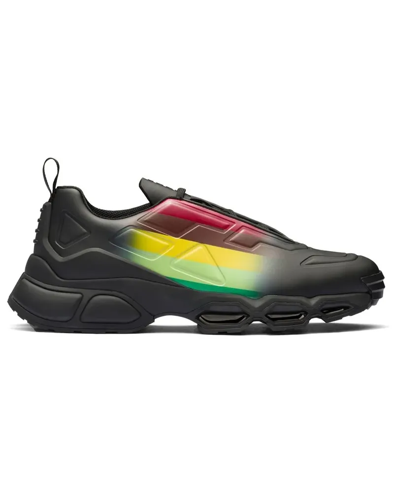 Prada Collision Cross Sneakers - Grün Grün