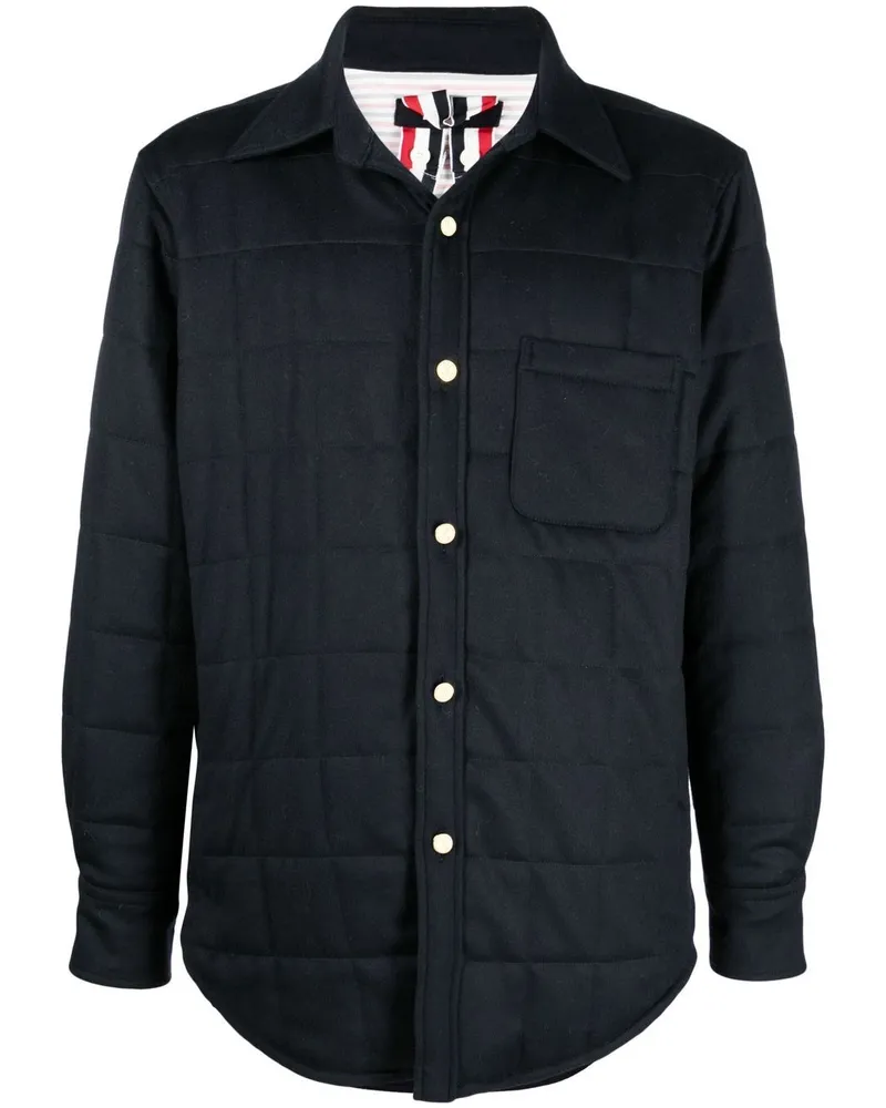 Thom Browne Leichte Daunenjacke - Blau Blau