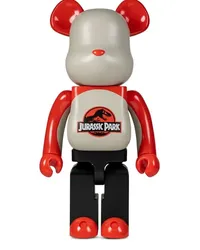 Medicom Toy x Jurassic Park BE@RBRICK Figur Rot