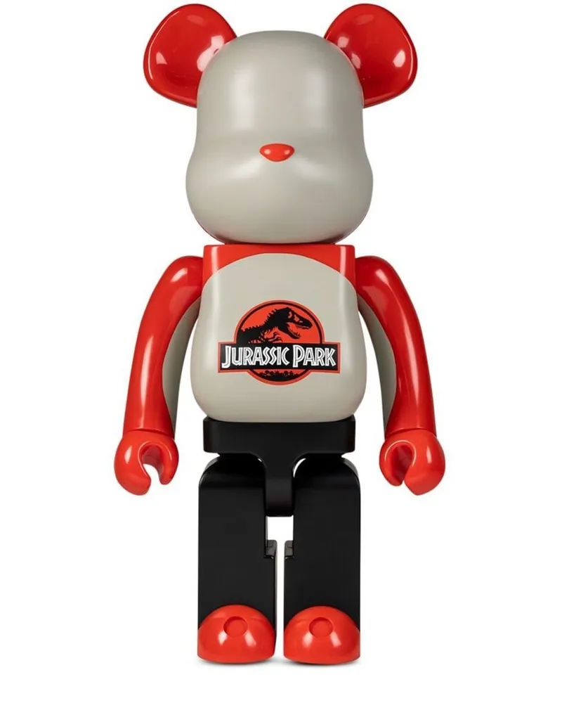 Medicom Toy x Jurassic Park BE@RBRICK Figur Rot