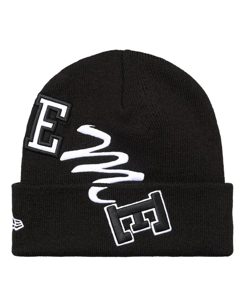 Supreme Being New Era Arc Beanie - Schwarz Schwarz