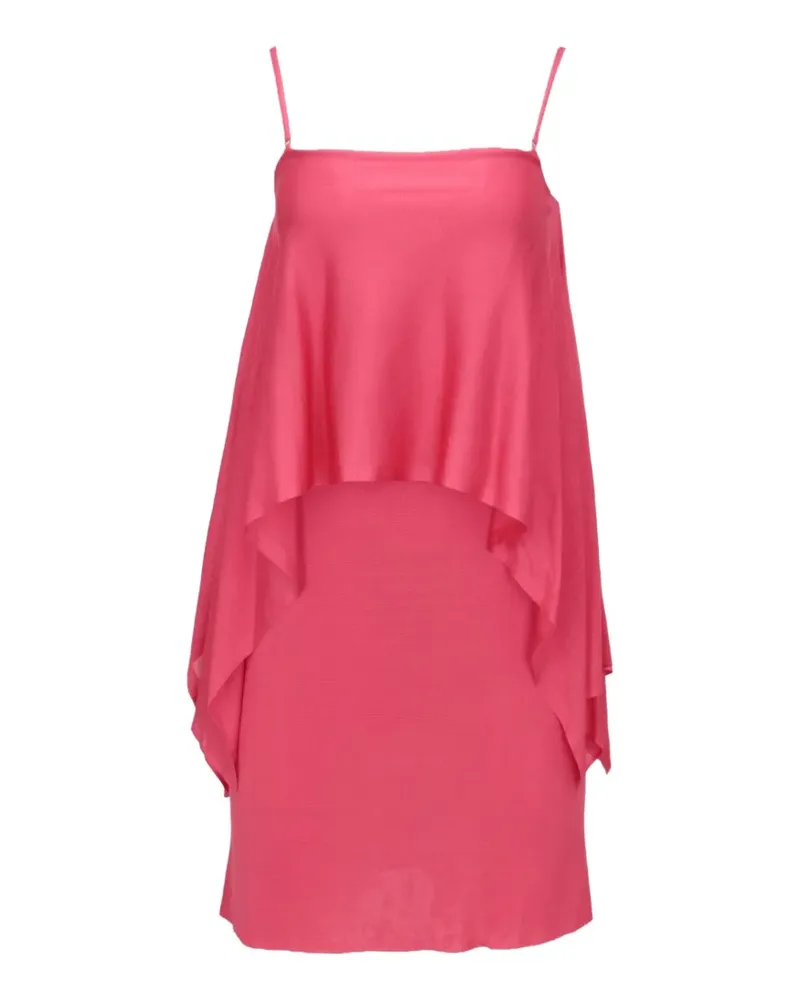 Tom Ford layered spaghetti-strap mini dress - Rosa Rosa