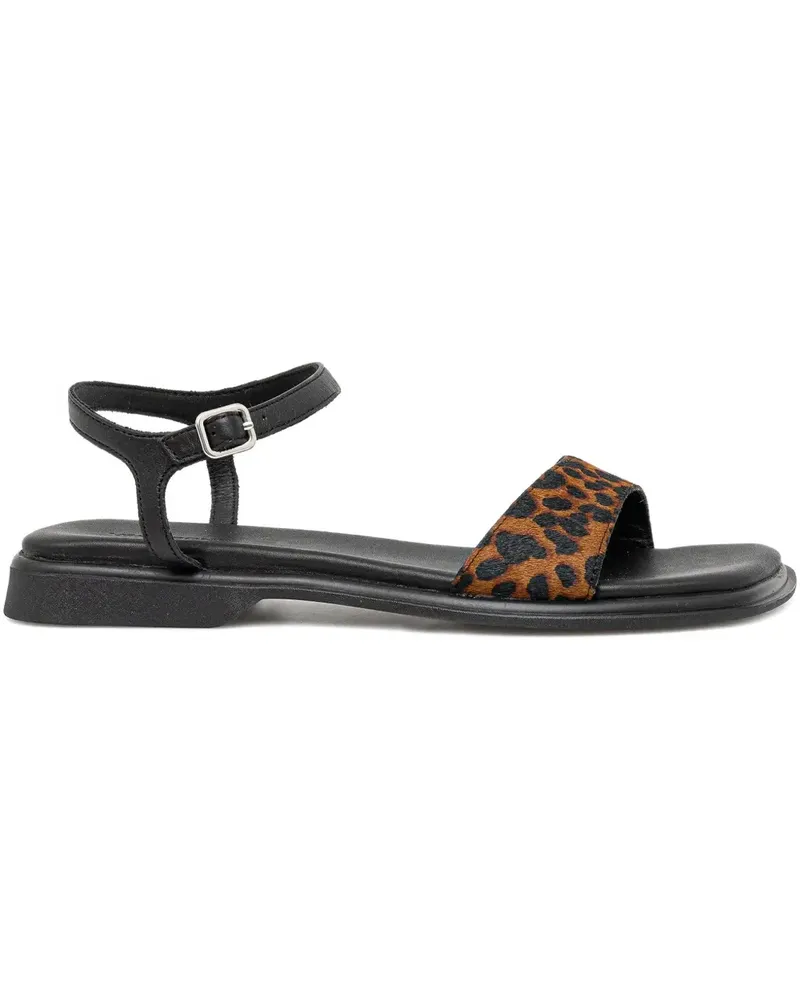 Vagabond Izzy Sandalen mit Leoparden-Print - Braun Braun