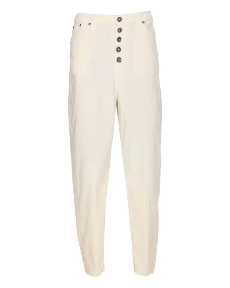 Dondup Jeans mit Schmuckknöpfen - Nude Nude