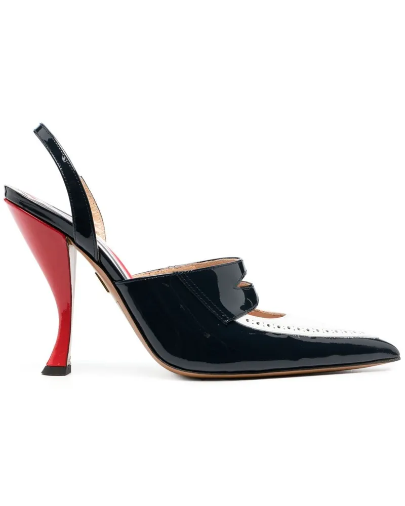 Thom Browne Pumps mit Design-Absatz 120mm - Schwarz Schwarz