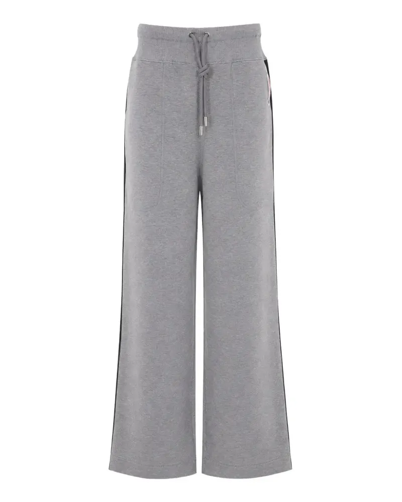 Lanvin wide jogging suit in double-faced jersey - Grau Grau
