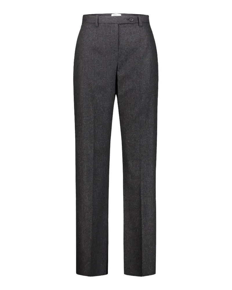 KHAITE Hunter Hose mit Bügelfalten - Grau Grau