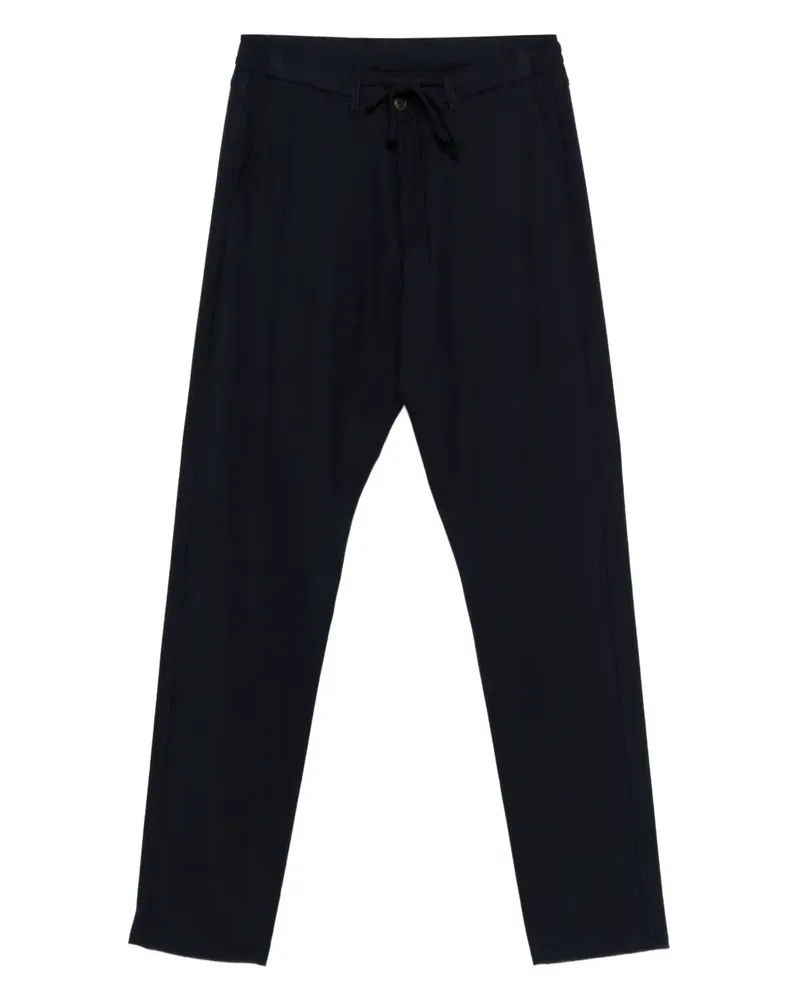 Canali Hose mit Kordelzug - Blau Blau