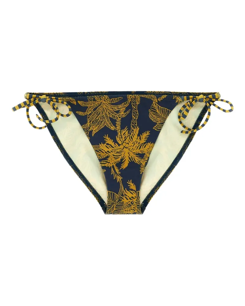 Eres Gemustertes Solarium Bikinihöschen - Blau Blau