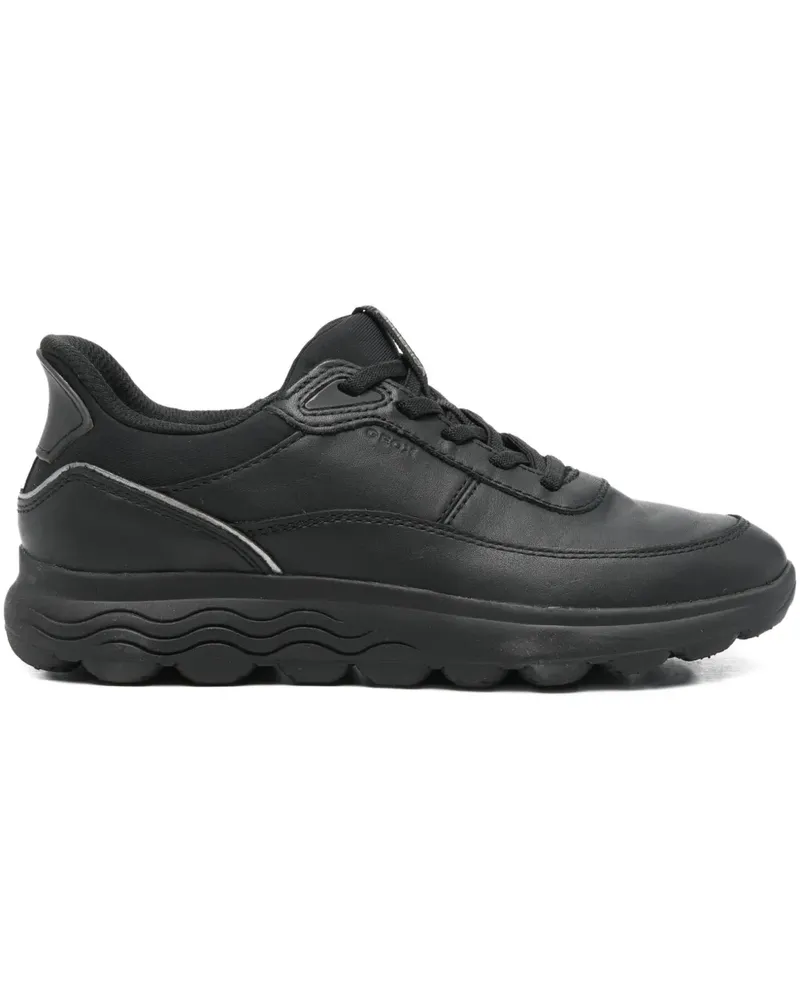 Geox Spherica Sneakers - Schwarz Schwarz
