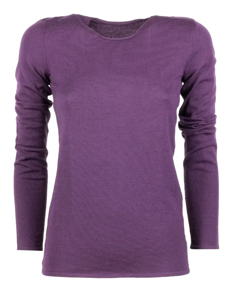 BASE Milano long-sleeve top - Violett Violett