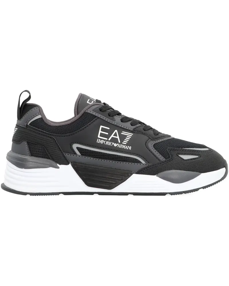 EA7 Ace Runner Sneakers - Schwarz Schwarz