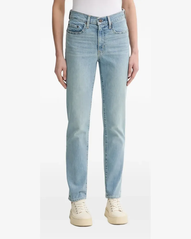 Levi's Gerade Jeans mit Logo-Patch - Blau Blau
