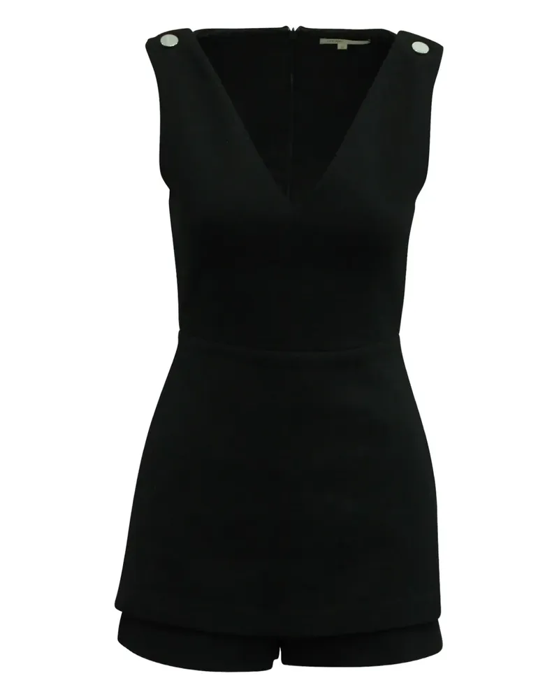 Maje Irisa sleeveless playsuit - Schwarz Schwarz