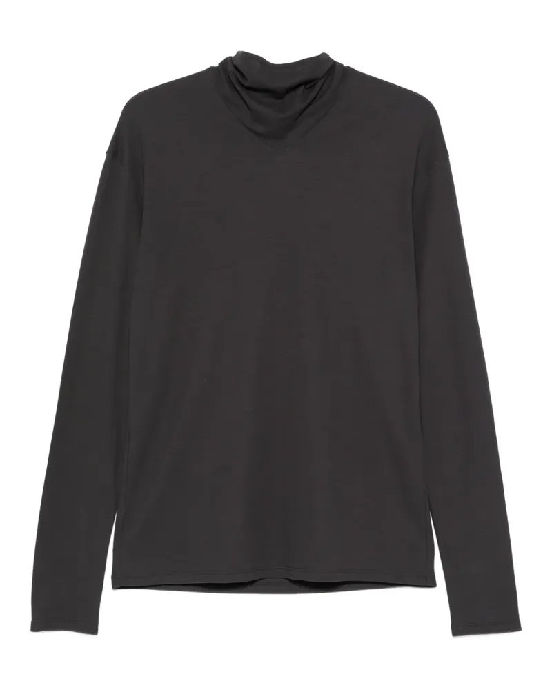 Christophe Lemaire tie-fastening T-shirt - Grau Grau