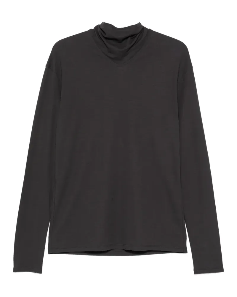 Christophe Lemaire tie-fastening T-shirt - Grau Grau