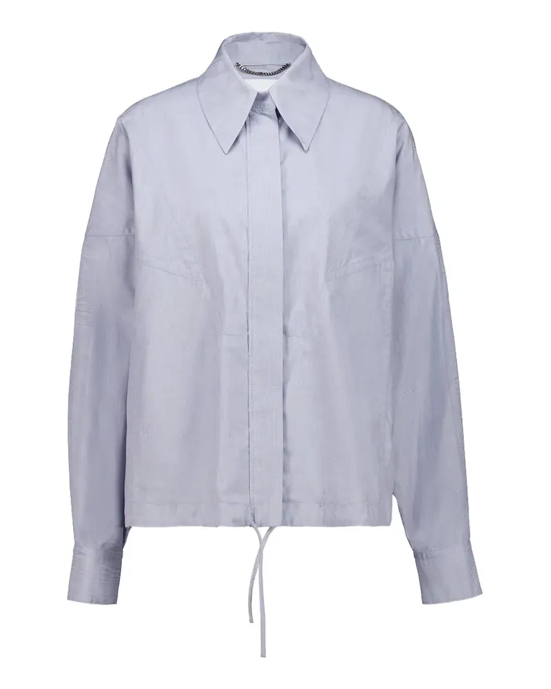 Stella McCartney cotton overshirt - Blau Blau