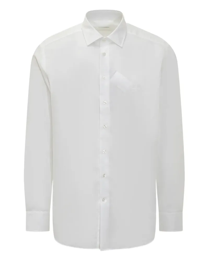 Etro Hemd mit Stickerei - Weiß Weiß