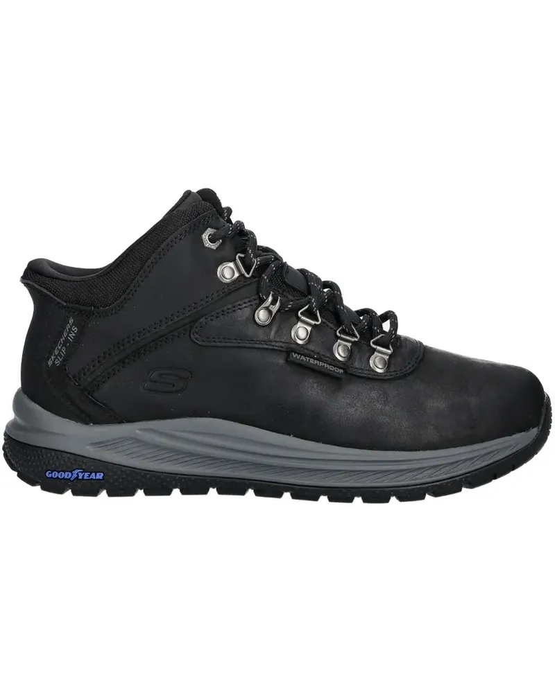 Skechers Wasserdichte Meroe Pikeman Schnürstiefel - Schwarz Schwarz