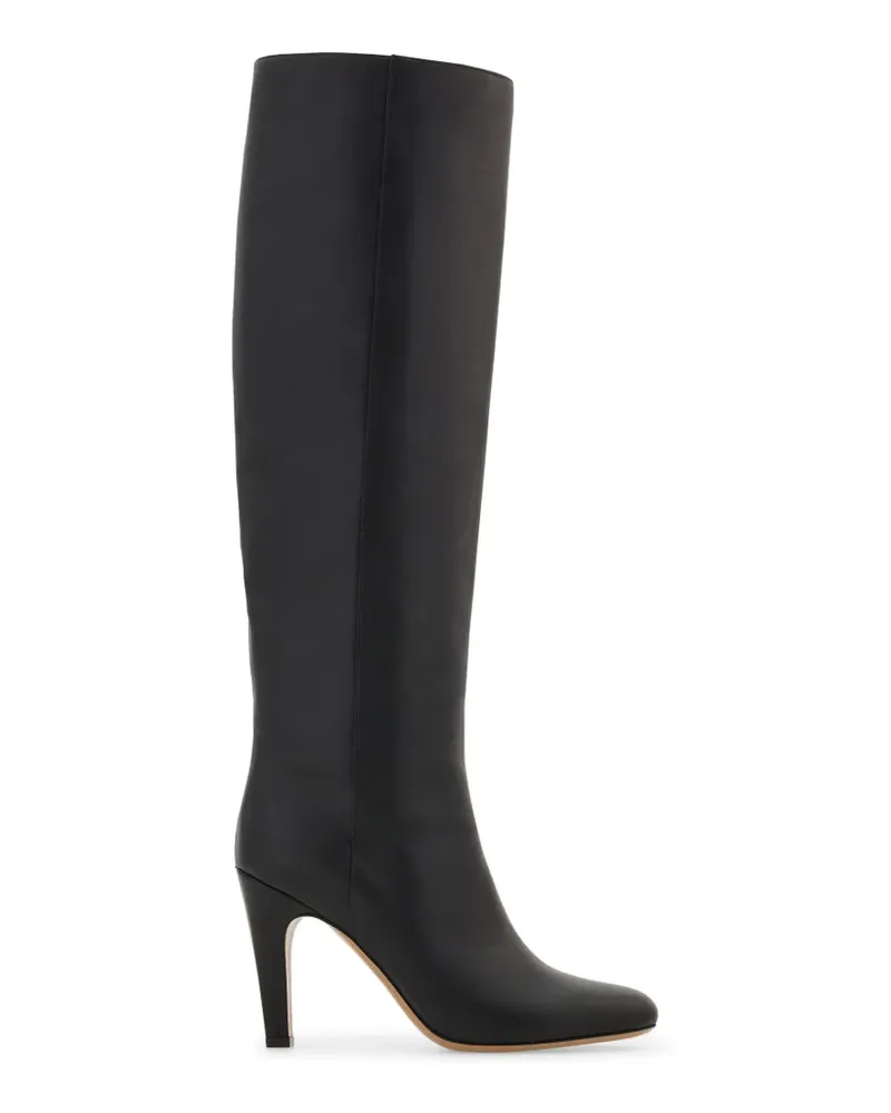 Ferragamo Kniehoher Stiefel - Schwarz Schwarz
